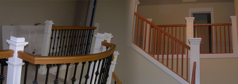 It is our pleasure to design a staircase or banister that will complement your decor, and grace any room with stately elegance.